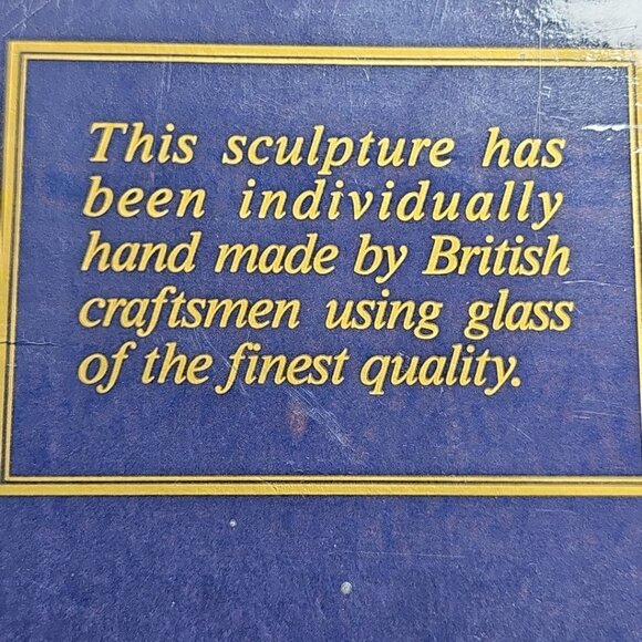 Mayflower Glass Sculptures Gilded Ship in a Bottle - Spanish Galleon - In Box - Picture 15 of 16
